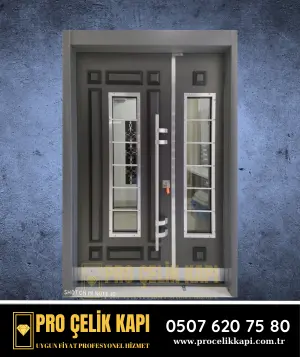 Bayraklı Bina Kapısı - Model 29