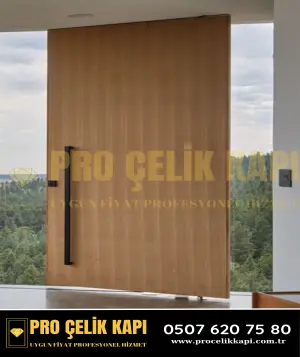 Bayraklı Pivot Kapı - Model 6