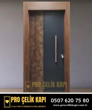 Bayraklı Çelik Kapı Modelleri - Ultra 29