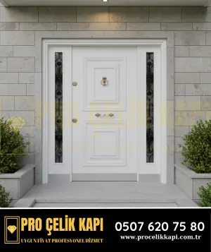 Bayraklı Villa Kapısı - Model 15