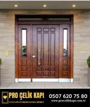Bayraklı Villa Kapısı - Model 4